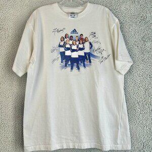 Vintage 2007 FIFA China Women’s World Cup Soccer T Shirt Size Large AUTOGRAPHED‎